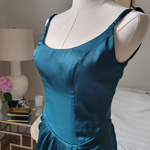 Azazie Formal dress, Pine NWT - Picture 8 of 9